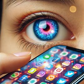 eye art smartphone
