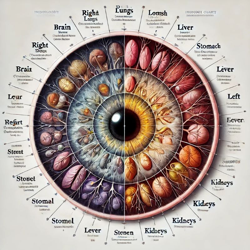 Iridology Chart