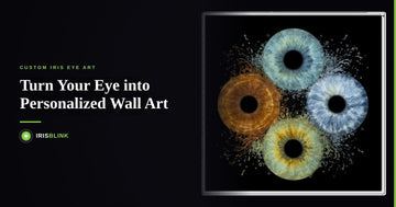Custom Iris Eye Art: A Unique Personalized Christmas Gift
