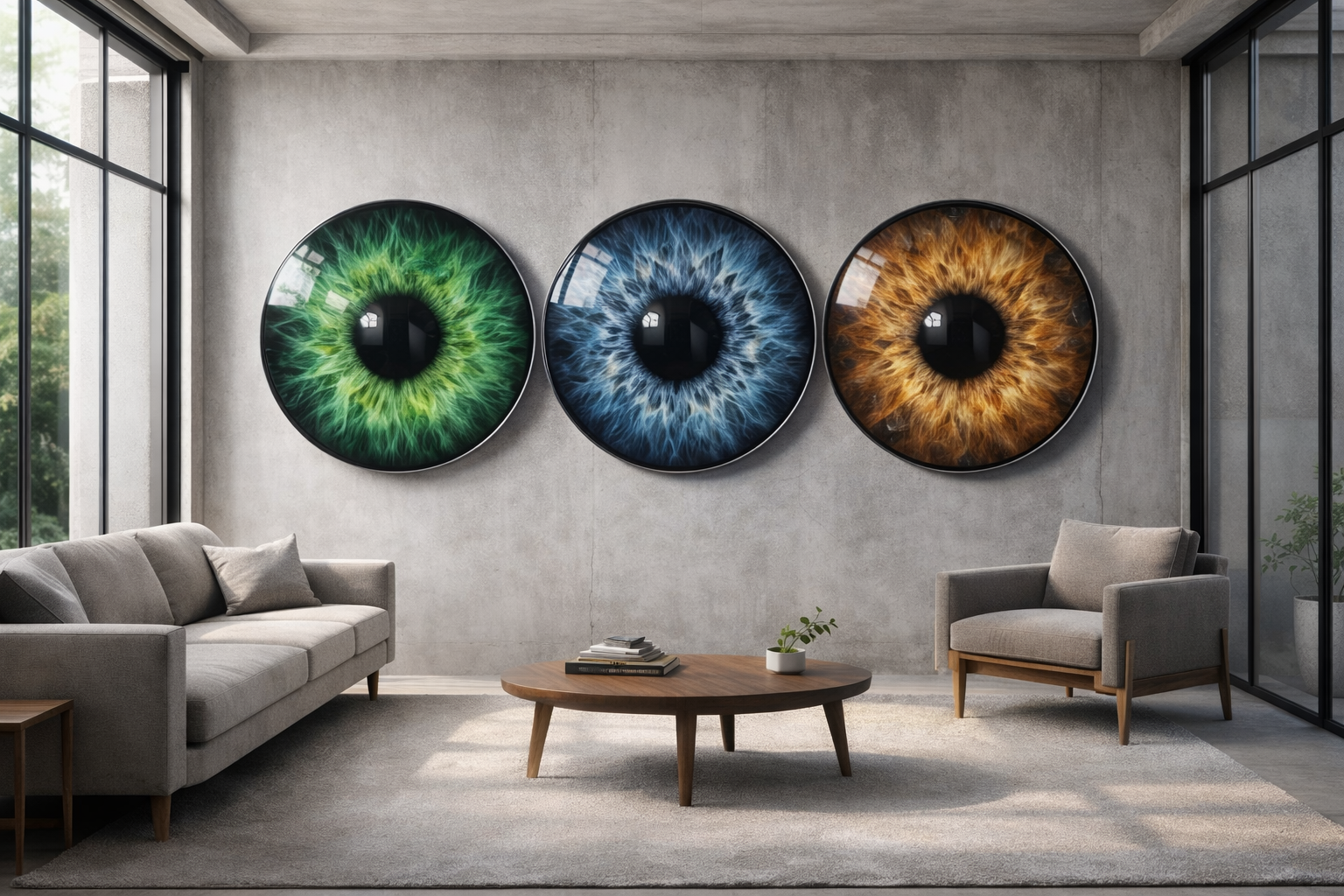 Eye Wall Art | Custom Iris Masterpieces for Modern Homes