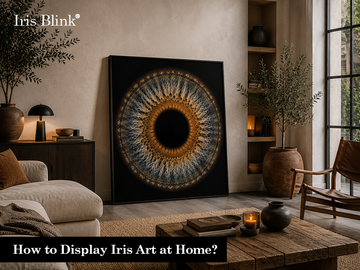 How to Display Iris Art at Home | Creative Decor Ideas