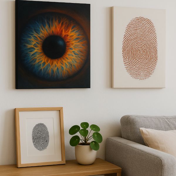 Iris Art Vs Fingerprint