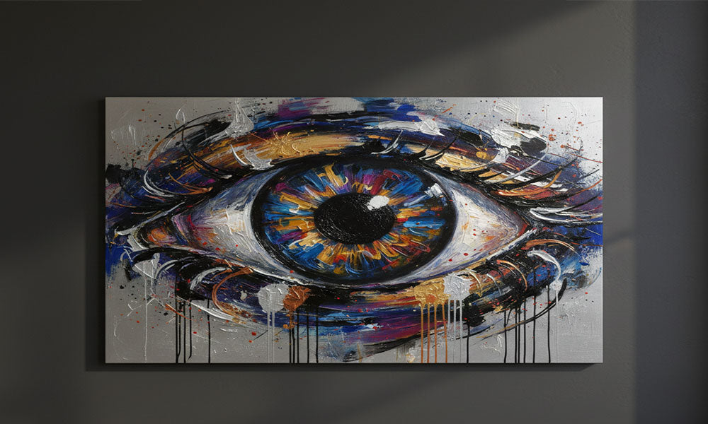 Abstract eye canvas: What you need to know & 5 steps to help get yours