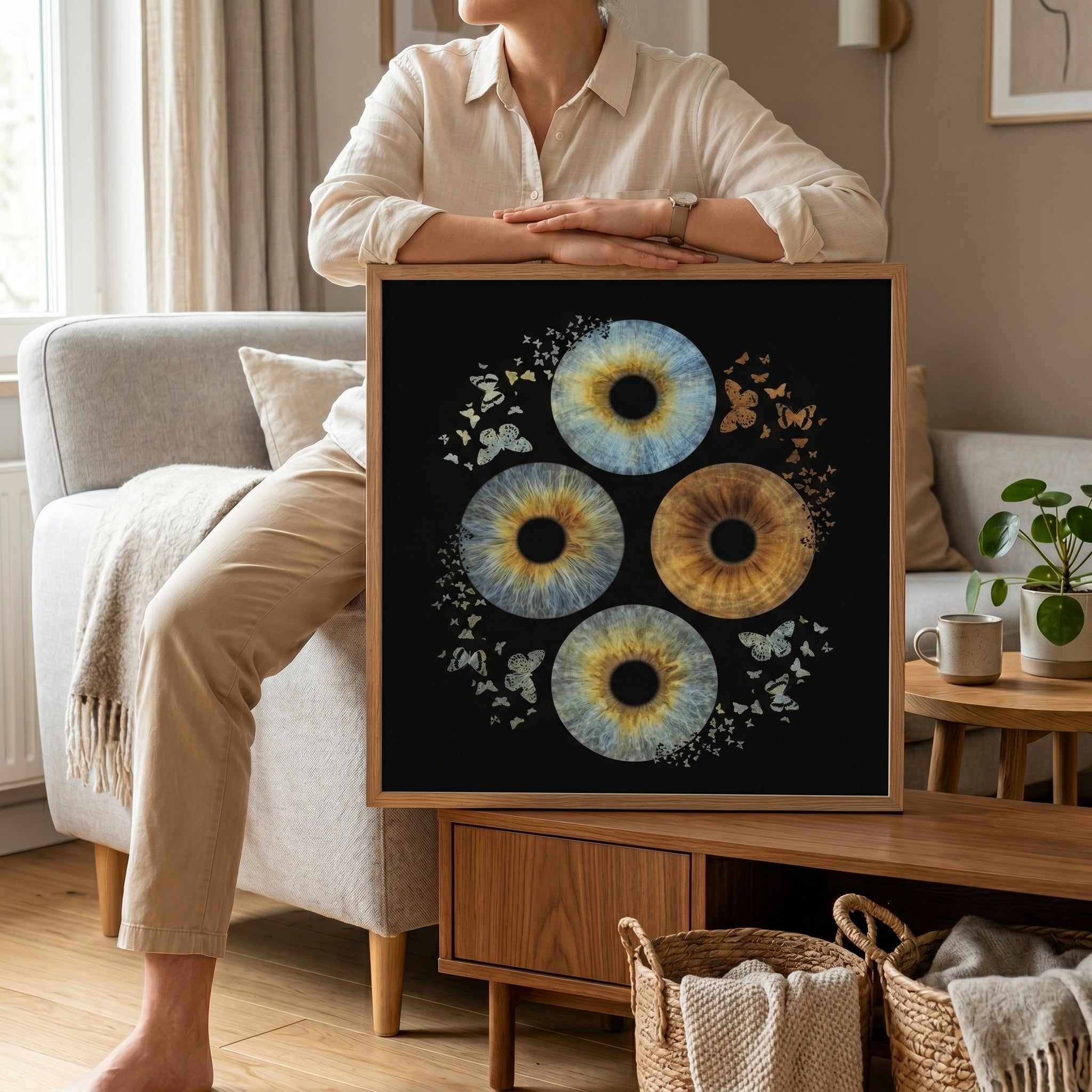 Canvas Iris Eye Portraits | Premium Online Iris Prints – Iris Blink®