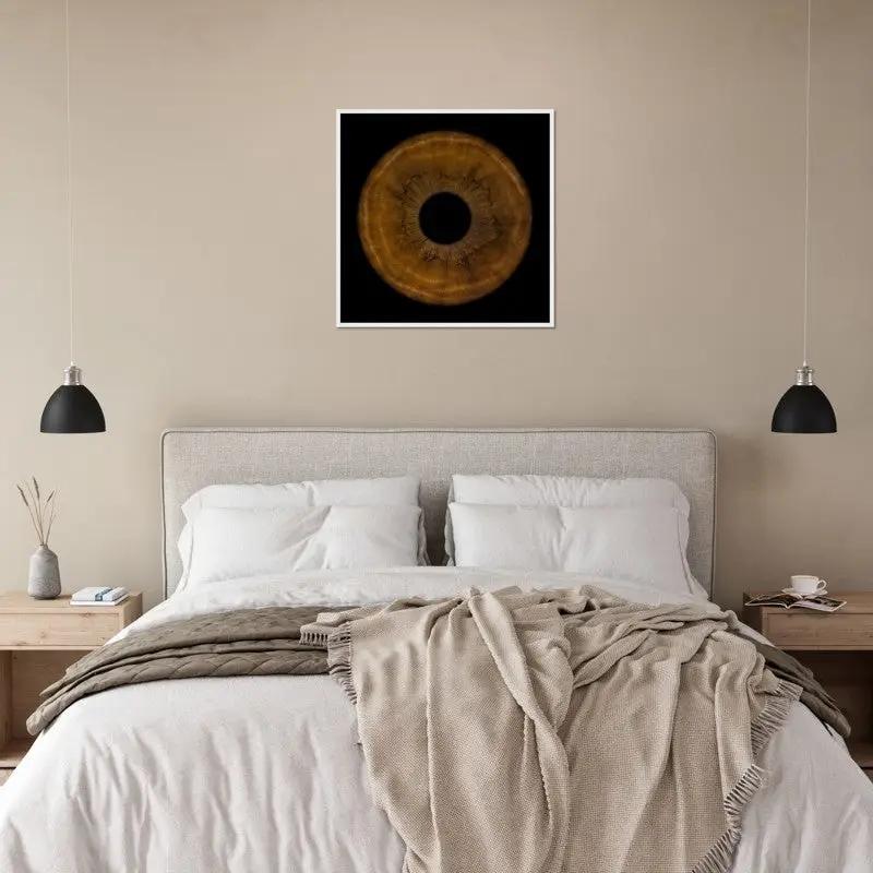 The Pristine - Custom Iris White Framed Poster
