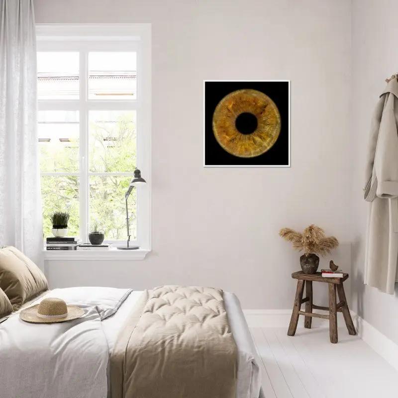 The Pristine - Custom Iris White Framed Poster