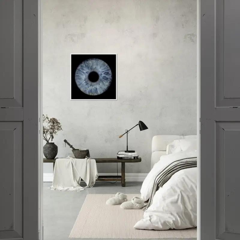 The Pristine - Custom Iris White Framed Poster