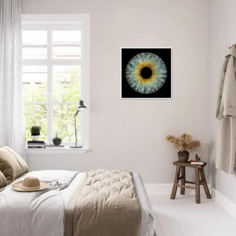 The Pristine - Custom Iris White Framed Poster