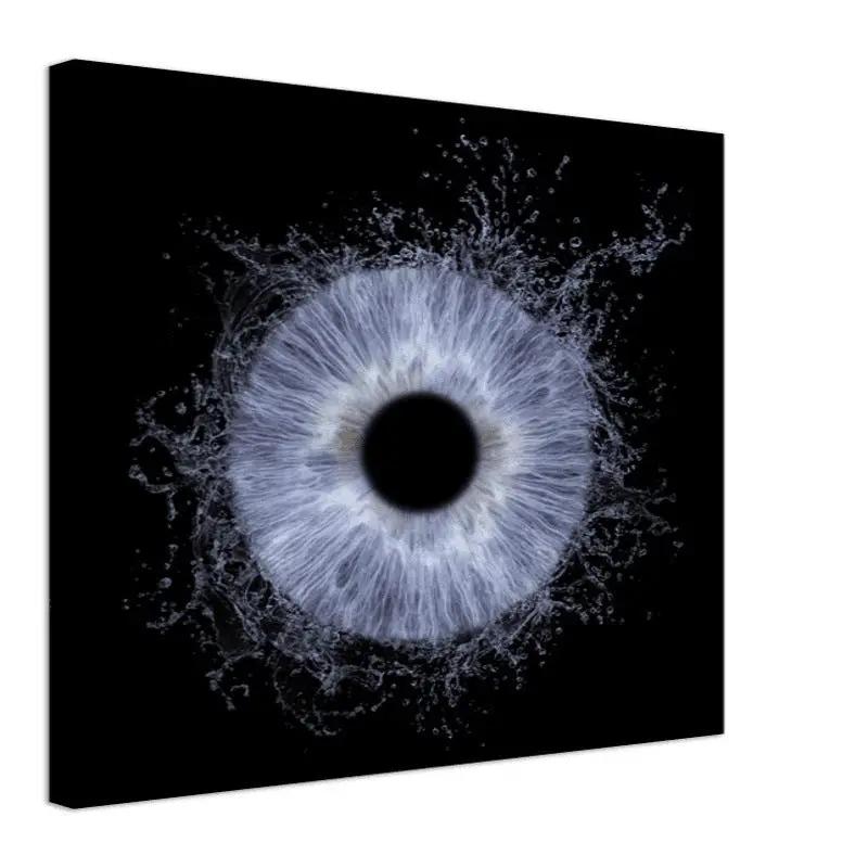 Mystic Custom Iris Canvas on black background