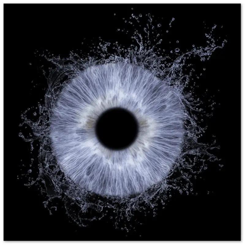 The Mystic - Custom Iris Premium Poster on black background
