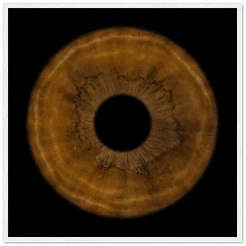 The Pristine - Custom Iris White Framed Poster 30x30 cm / 12x12''