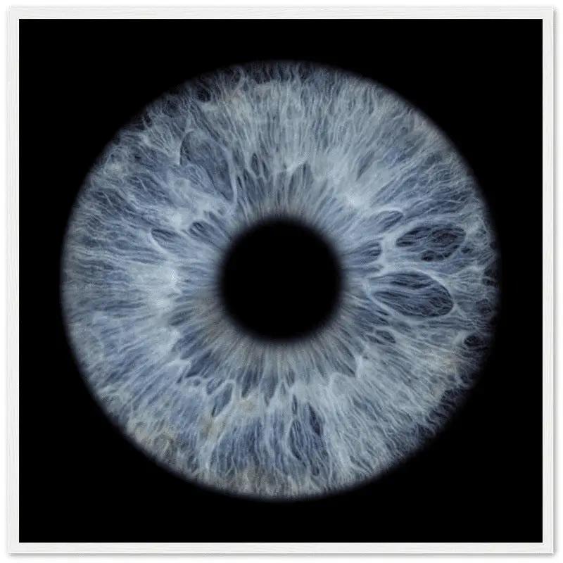 The Pristine - Custom Iris White Framed Poster 70x70 cm / 28x28''