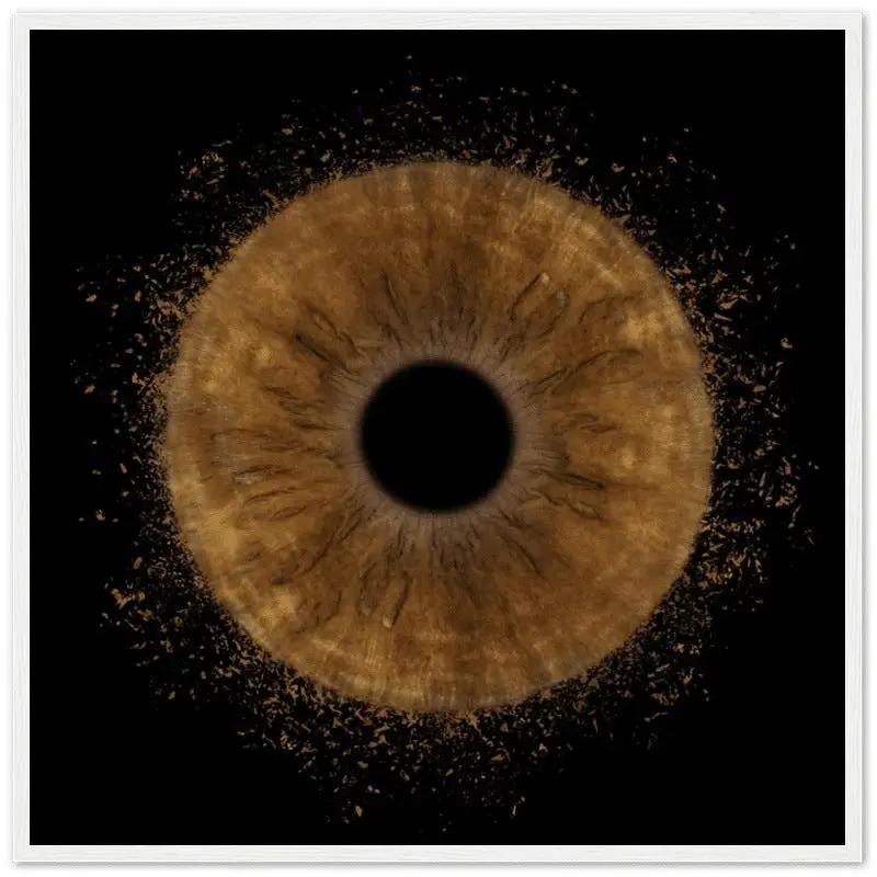 The Vibrant - Custom Iris White Framed Poster