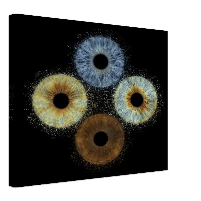 The Vibrant - Custom Quartet Iris Canvas