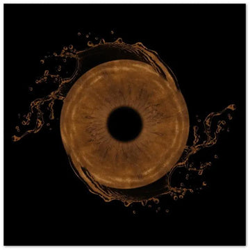 Custom Iris Premium Poster with dark background